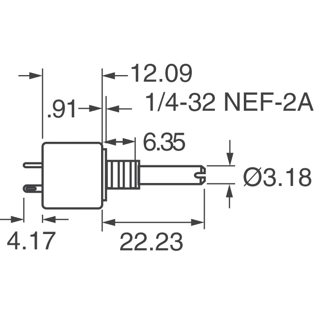 RV6NAYSD503A Precision Electronics Corporation  Rotary Potentiometers Rheostats